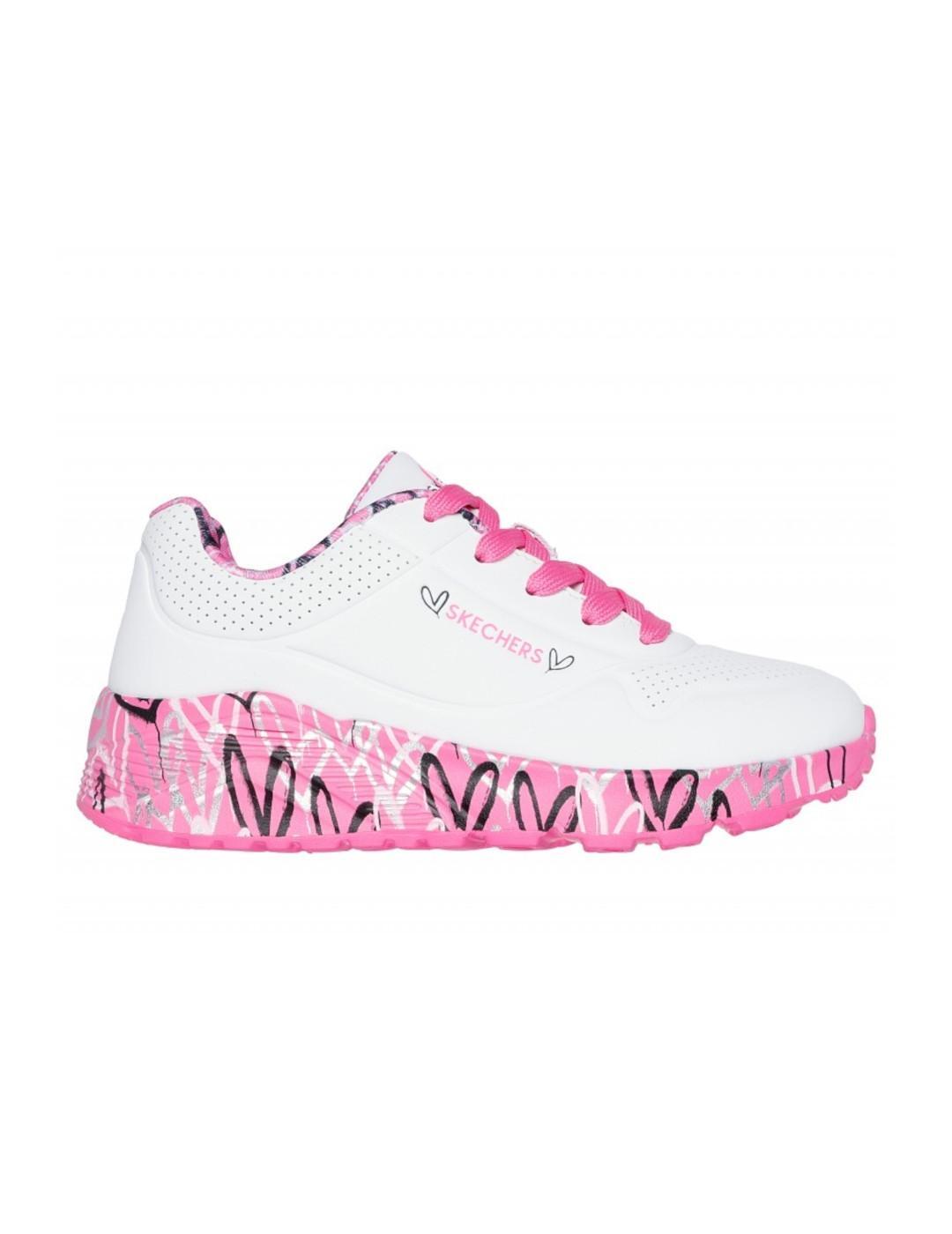 Tênis para Menino Skechers Uno lite lovely luv Multicolorido 4/4