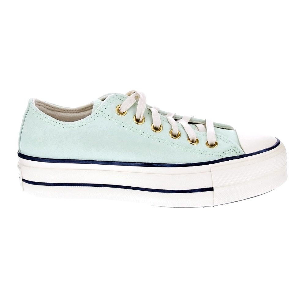 Zapatillas CONVERSE  Chuck Taylor Ctas Lift OX Verde  Mujer 1/4
