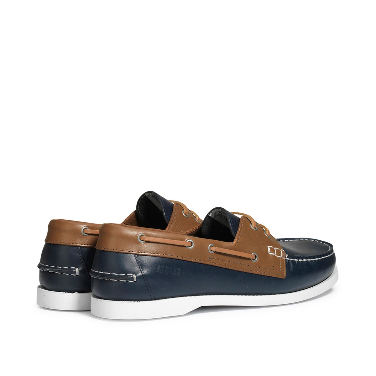 Scarpe da barca in pelle NEW NUBILA DONNA cammello 3/4