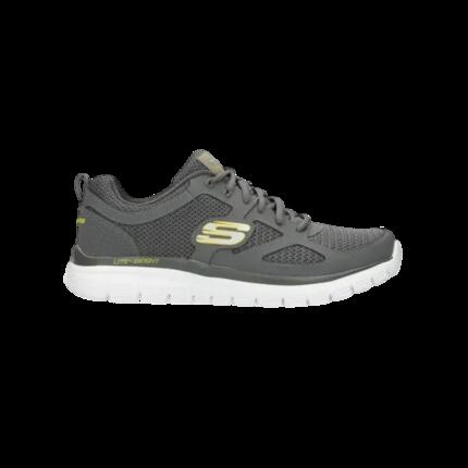 Zapatillas Running Hombre Skechers Burns Agoura Gris Comodas