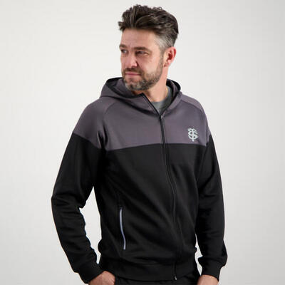 Sport tech stade toulousain hoodie jack voor heren