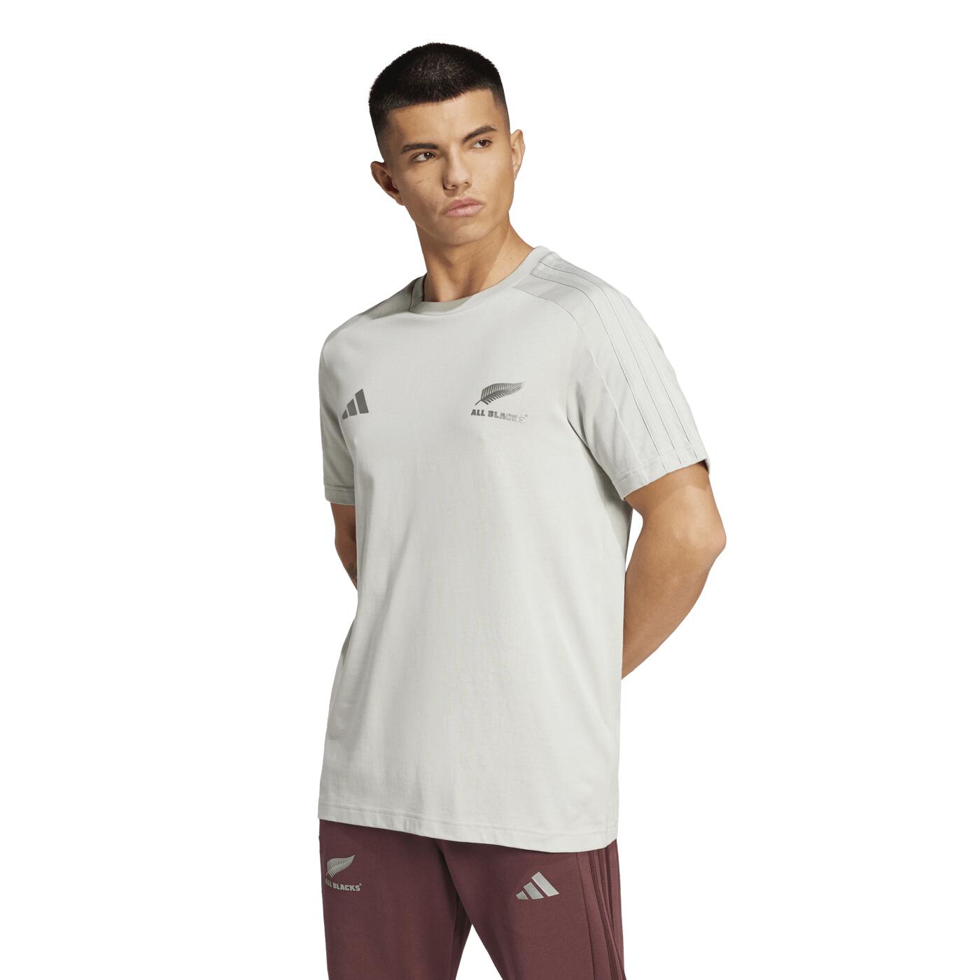 ADIDAS T-shirt Adidas All Blacks Fanwear Argento Brillante