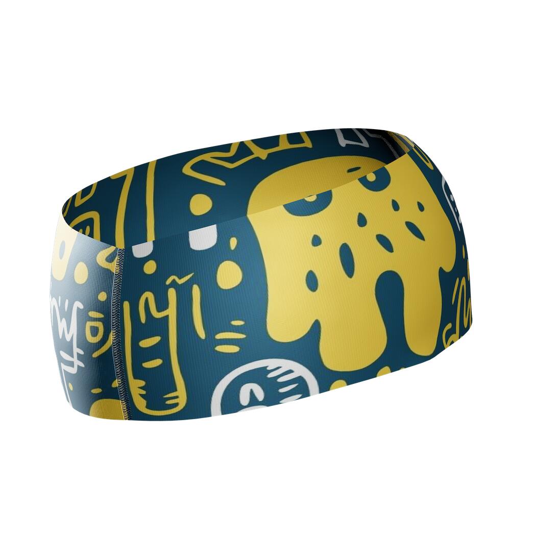 HEAD BAND RUNNING Elite KEEP PUSHING - Senza Cuciture 4/6
