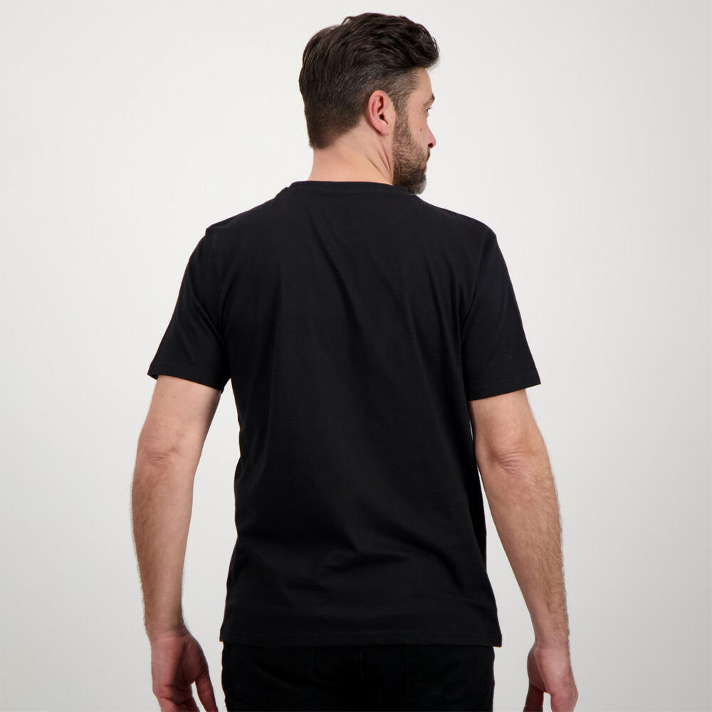 T-shirt Custom Stade Toulousain Maniche Corte Da Uomo Nera 2/4