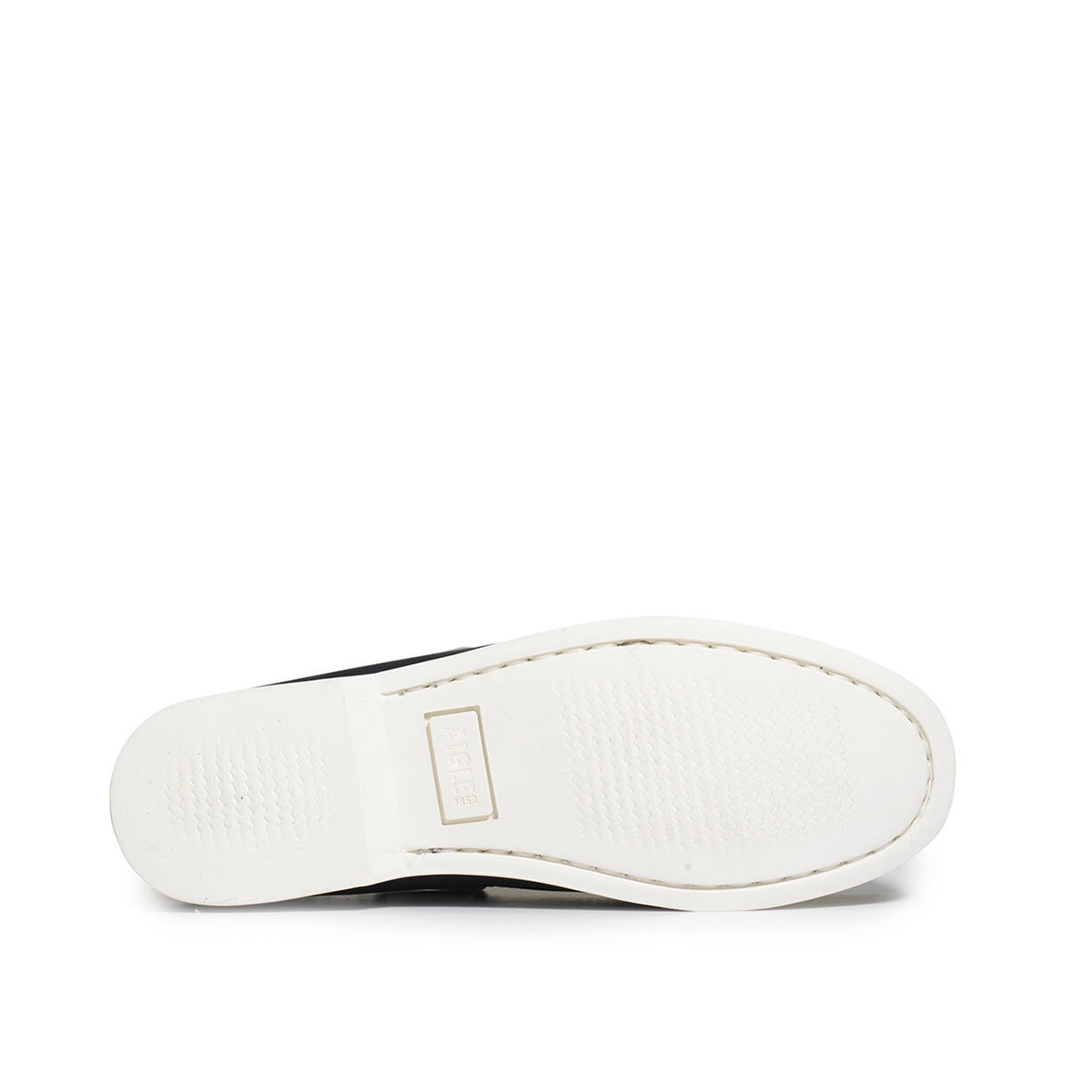 Sibang Scarpe Da Barca Donna In Pelle Blu Navy E Bianca – Suola In Gomma Antiscivolo, Fatte A Mano In Portogallo - 3