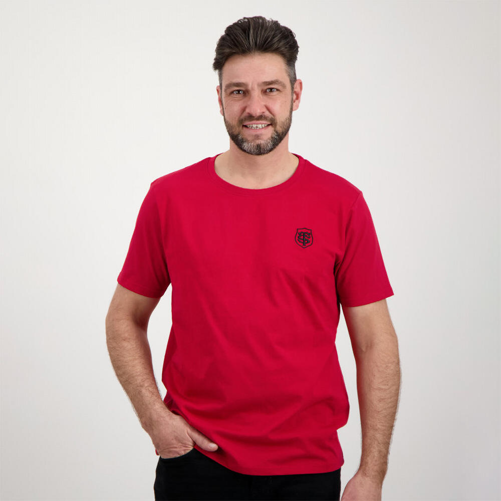 STADE TOULOUSAIN T-shirt Style Da Uomo Stade Toulousain Rossa