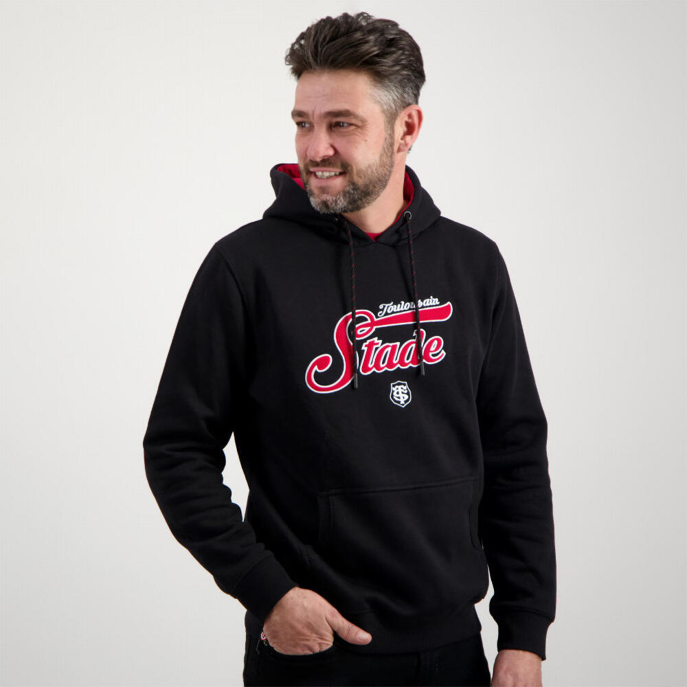 Stade Toulousain - Sweat À Capuche Hoodie Custom Stade Toulousain Pour Homme - Sweat-shirt - Noir - 52 2xl - Decathlon