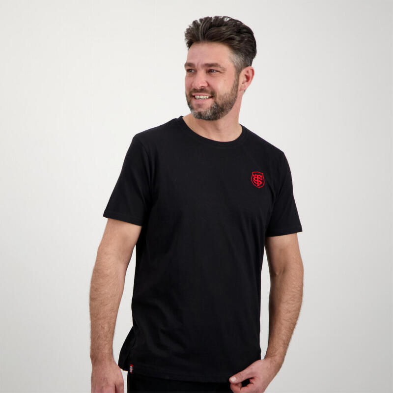 Camiseta Style para homem Stade Toulousain Preta