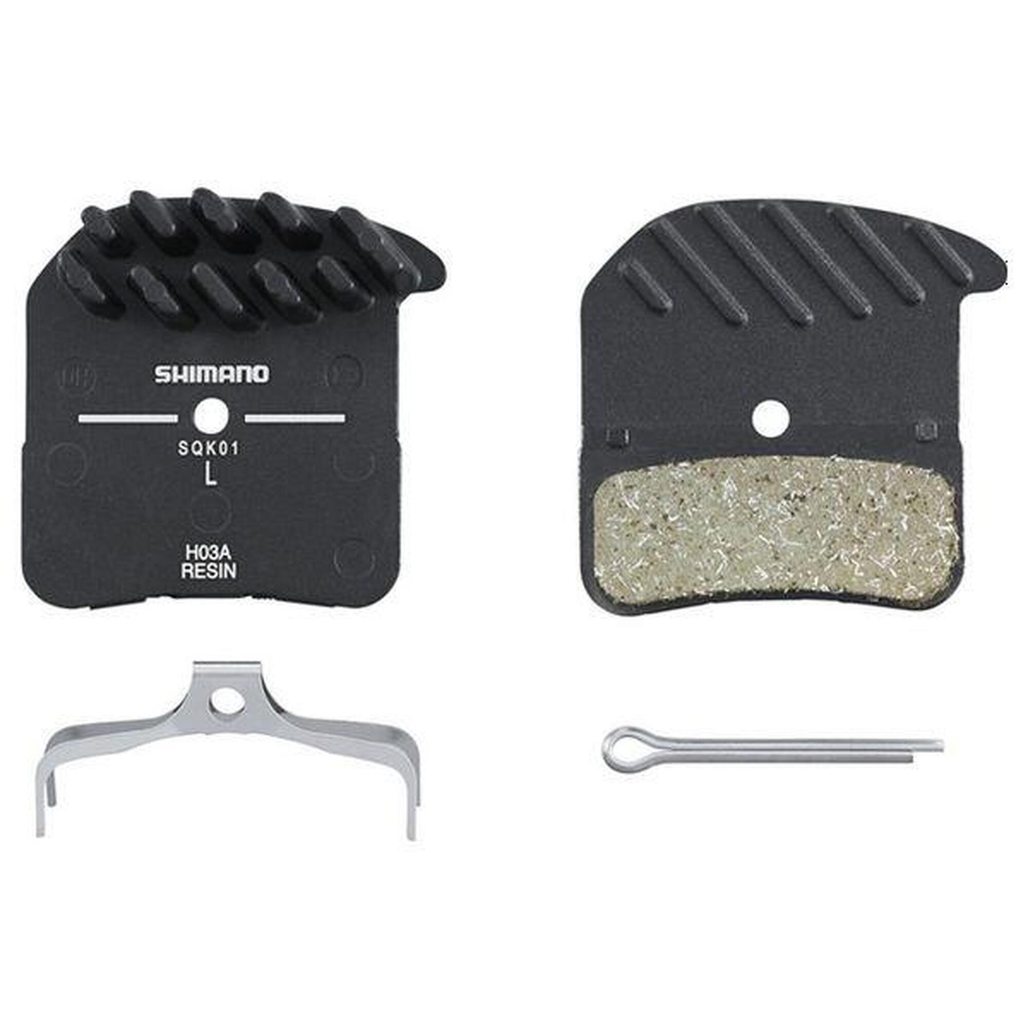 Par de pastilhas de travão Shimano Resin H03A