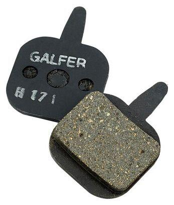 GALFER BIKE Paar Galfer Semi-Metallic Tektro IO, Gemini Bremsbeläge. Novela, Aquila Standard