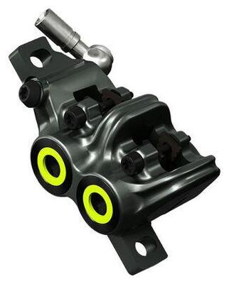 Magura mt7 4 zuigers remklauw grijs/geel