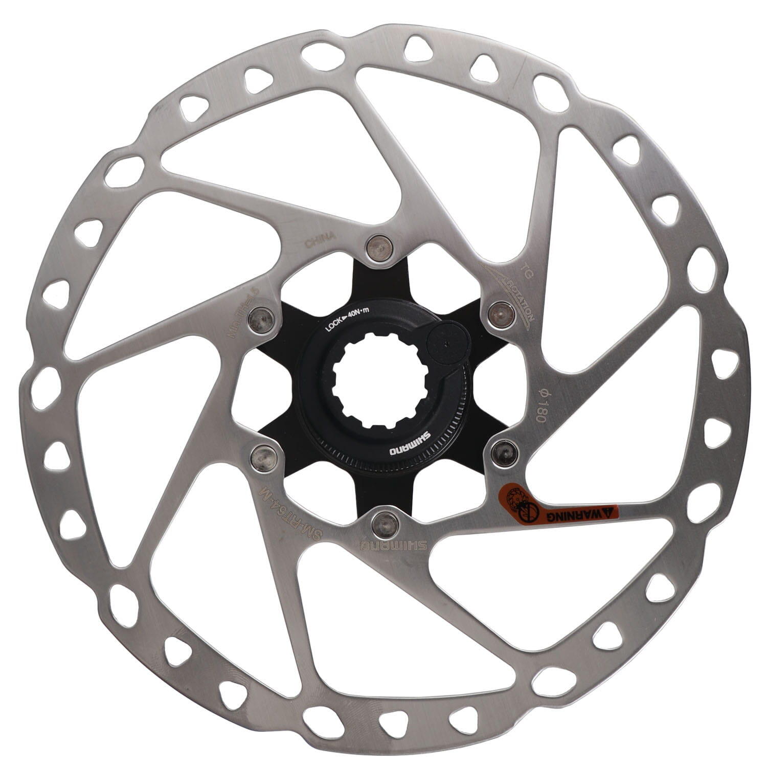 Rotore freno Centerlock Shimano SM-RT64 con magnete per sensore di velocità E-Bi 2/2