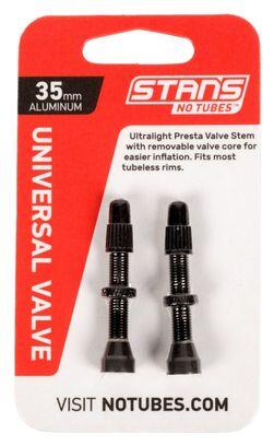 Stan's NoTubes Alloy Valves Presta Black 2/7