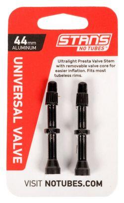 Stan's NoTubes Alloy Valves Presta Black 3/7