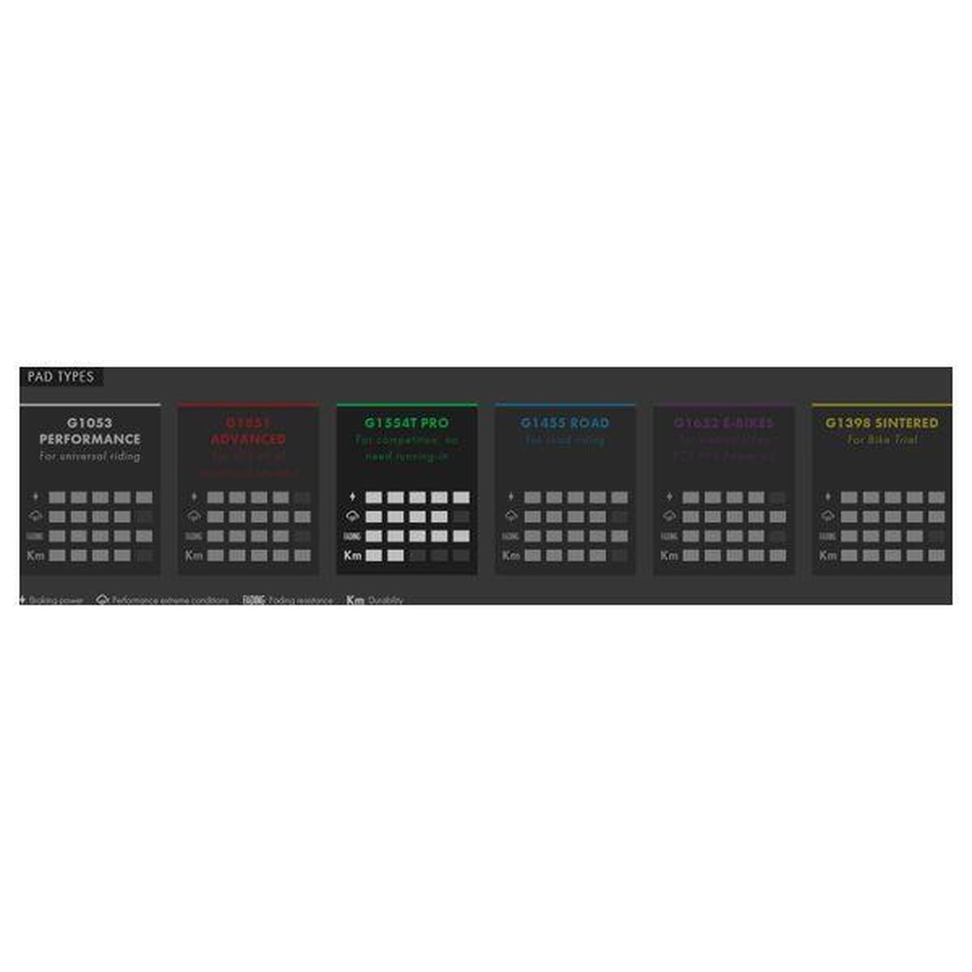 Plaquettes De Frein Avant Et Arrière Semi-métalliques Pour Moto Pour Hon&da Shadow XLV 600 VT600C 1994 1995 1996 1997 1998-2003 VT600 VT 600 C Frein (Couleur