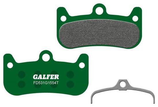 Coppia pastiglie Galfer FD531 G1554T Pro semi-metalliche per Formula Cura 4.