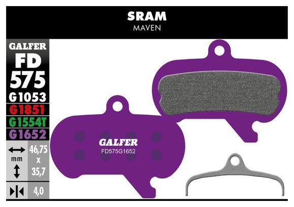 Plaquette de frein vélo Galfer Sram Maven 2/3