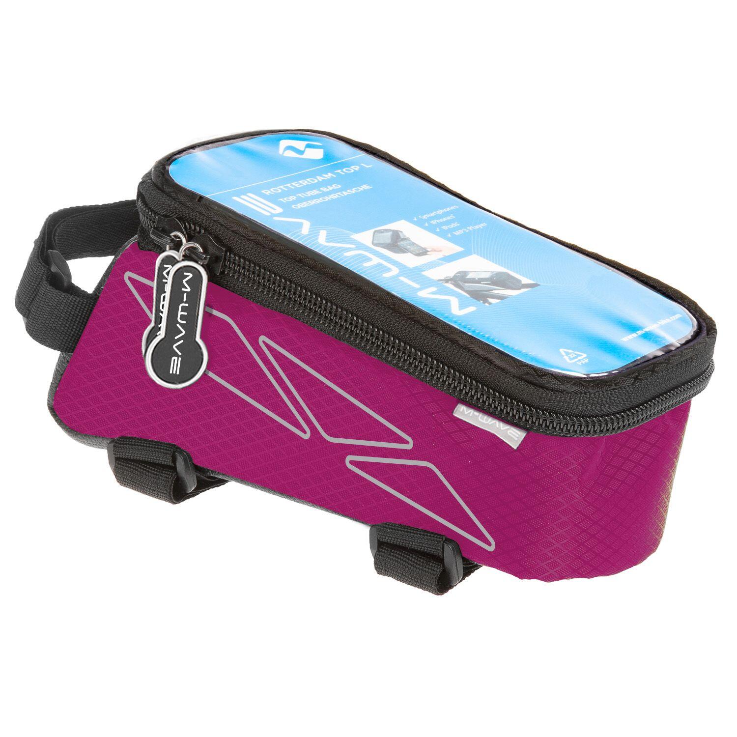 Khebikes - Sacoche De Cadre Supérieur Rotterdam Top L Rose - Porte-bagage - Rose - No Size - Decathlon