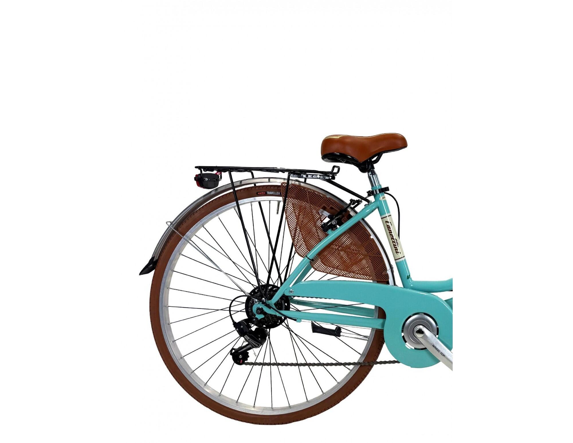Bicicleta de cidade Dolce Vita by Canellini VENERE 28" com cesto - Tiffany 2/3