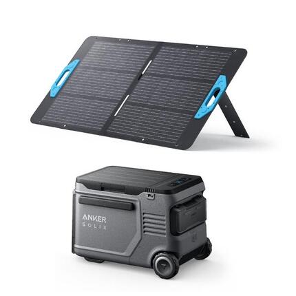 Kit tragbare Kühlbox 23 L Anker Solix EverFrost 2 + Solarpanel 100 W