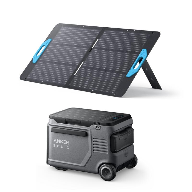 KIT Glacière portable Anker Solix EverFrost2 40L avec Panneau Solaire 100W