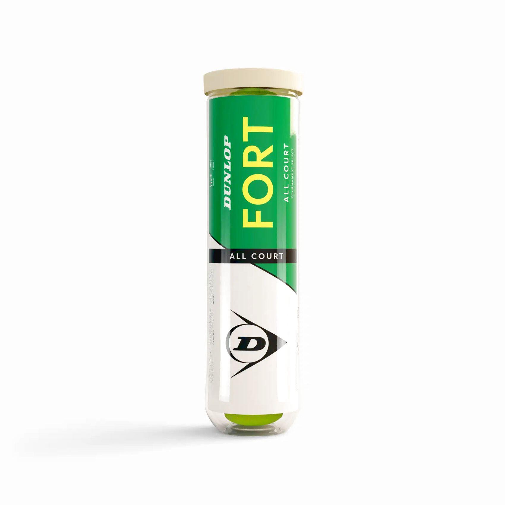 Pallina da tennis Dunlop Fort All Court (x4) 2/3