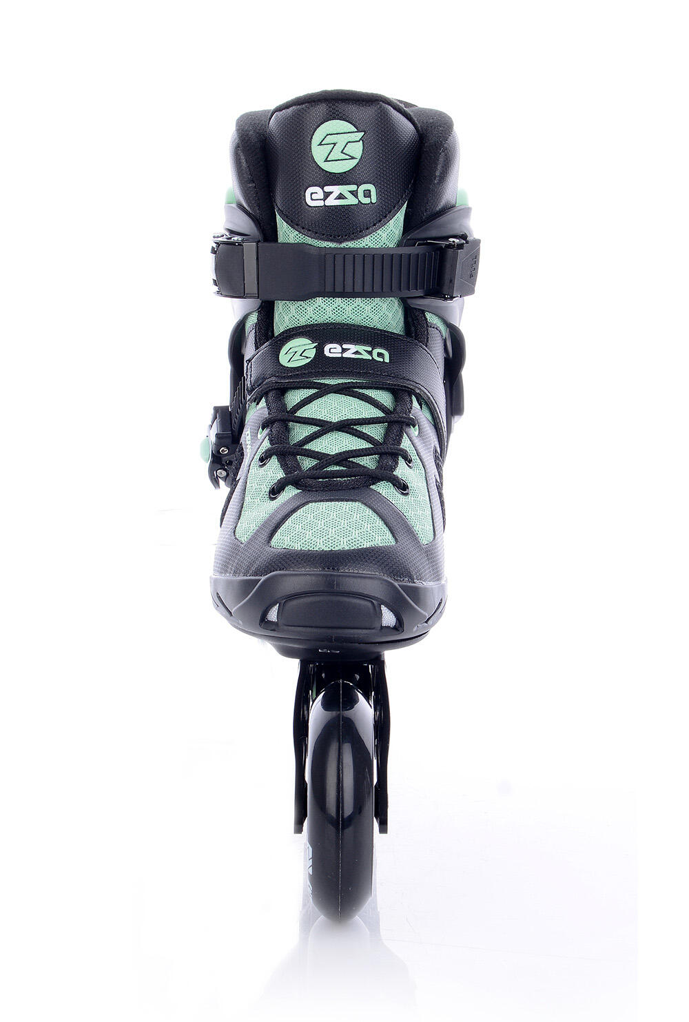 Ezza 90 – Femme – Rollers en ligne – Noir – Vert 3/7
