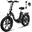 Bicicleta eléctrica plegable para adulto neumático 4.0 batería 13Ah - EK6 Negro