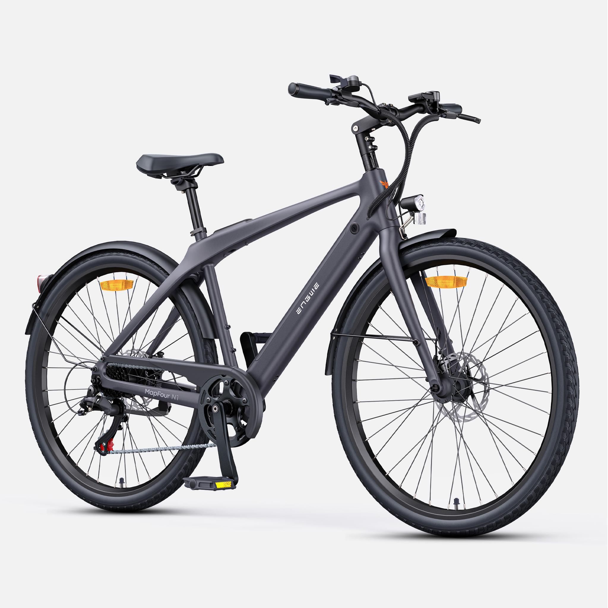 ENGWE MapFour N1 Air Bicicletta elettrica 250W 36V 10Ah Nero