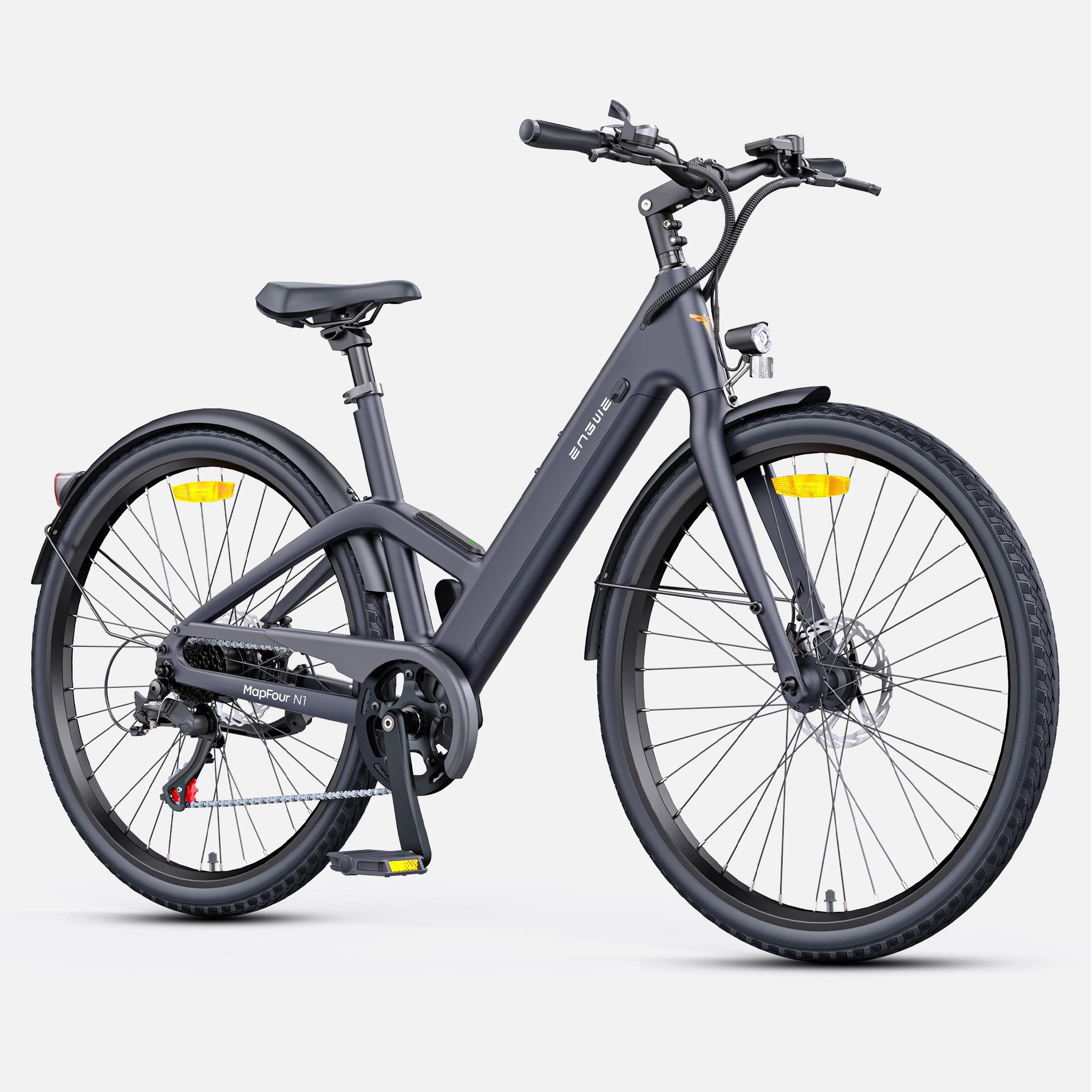 ENGWE MapFour N1 Air ST Bicicletta elettrica 250W 36V 10Ah Nero