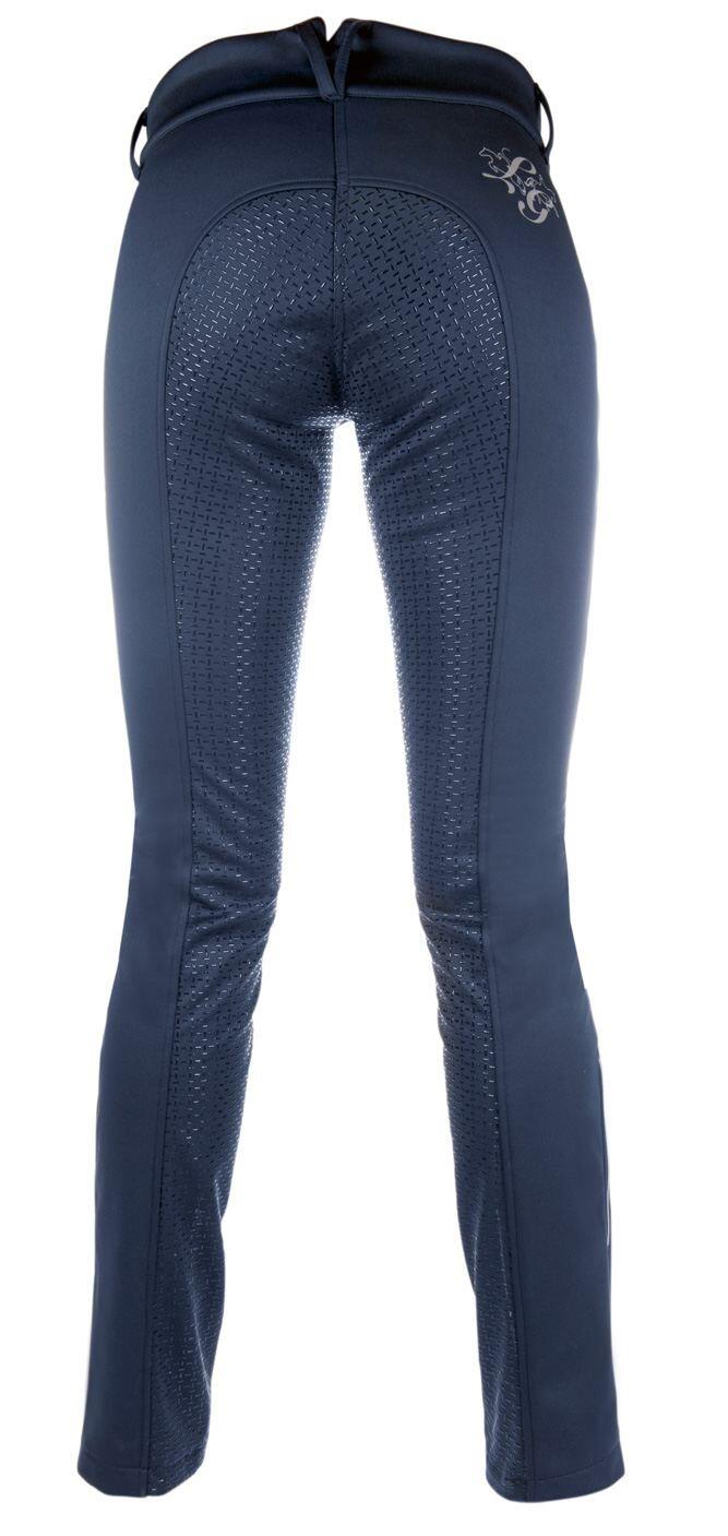 Pantalon Jodhpur Moena Softshell Plain bleu foncé 3/6