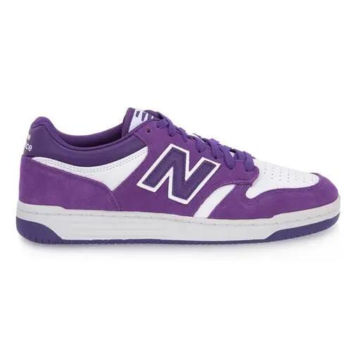 Scarpe New Balance BB480LWD Viola/Bianco 2/5