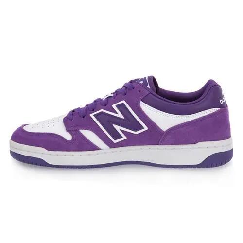 Scarpe New Balance BB480LWD Viola/Bianco 3/5