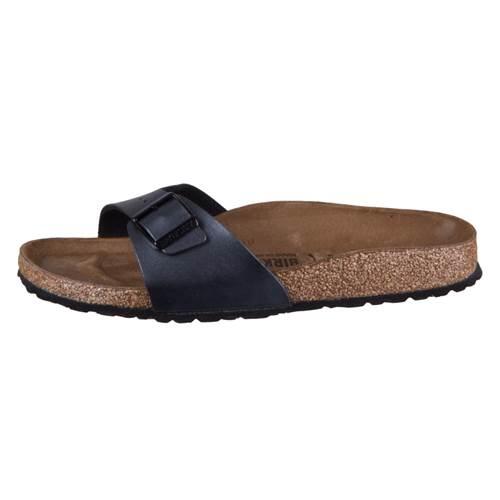 Chaussures Birkenstock Madrid Noires Métallisées Femme 2/7