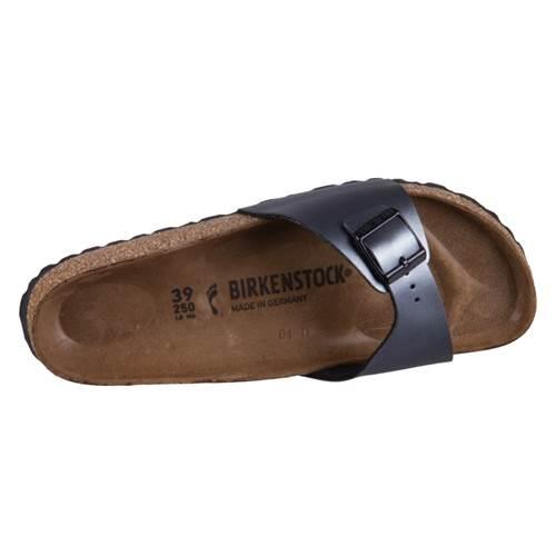 Chaussures Birkenstock Madrid Noires Métallisées Femme 4/7
