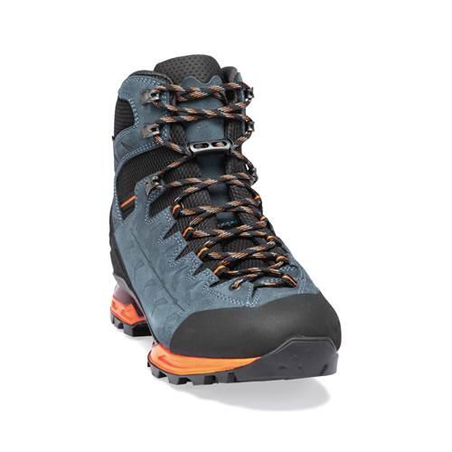 Chaussures de randonnée hautes et imperméables pour hommes Acier/Orange 2/6