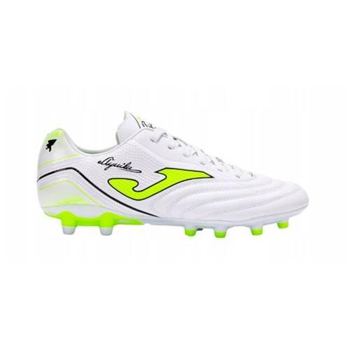 Botas Fútbol Fútbol Adulto Joma Aguila 25 FG Blanco