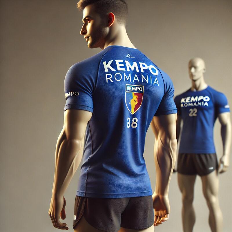 Tricou Bumbac ARMURA Kempo Albastru 2.0 Senior