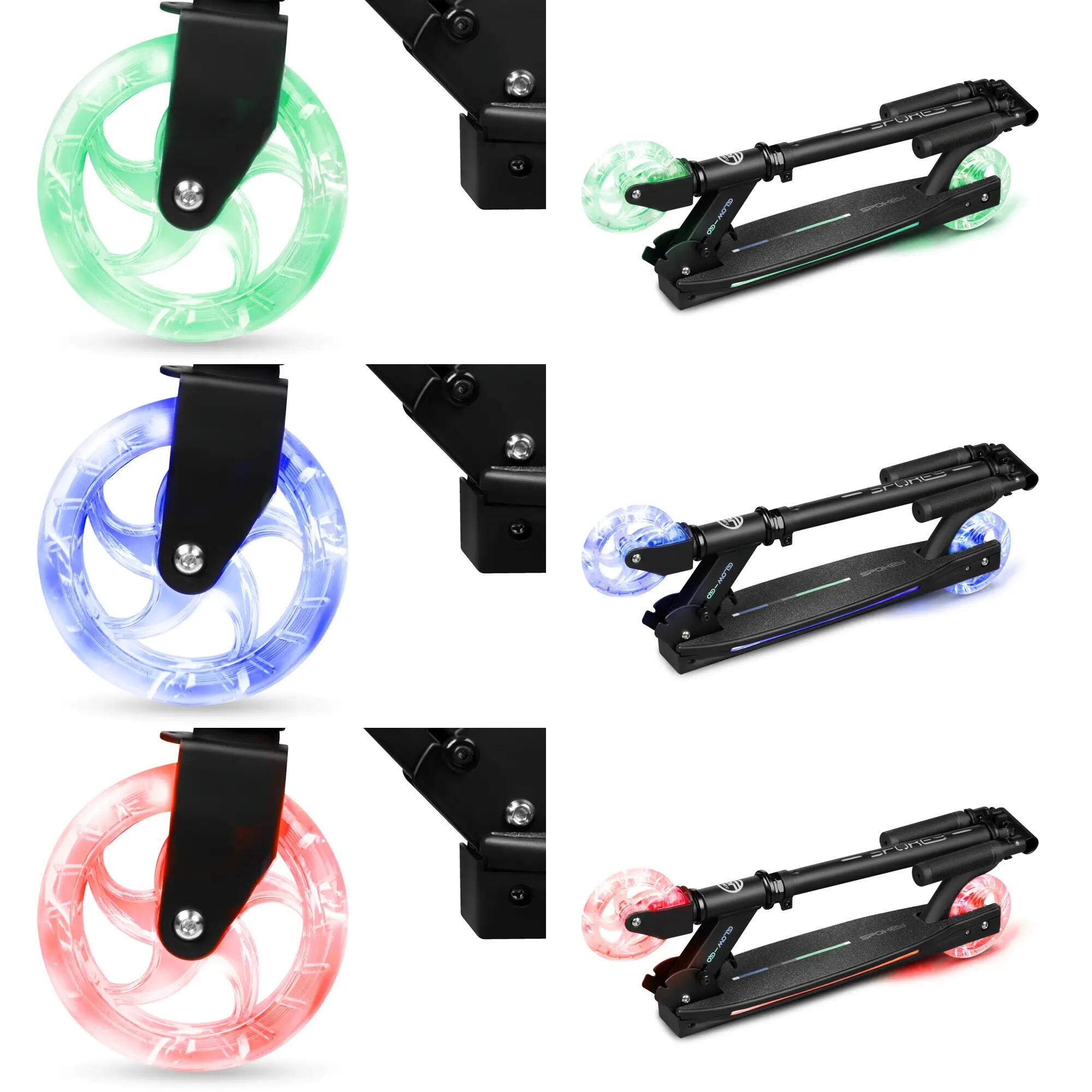 Hulajnoga dla dzieci z oświetleniem LED Spokey Glow-Go 3/7