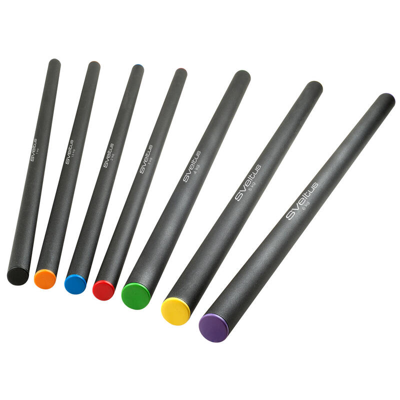 Barre acier lestée Sveltus 1.5kg