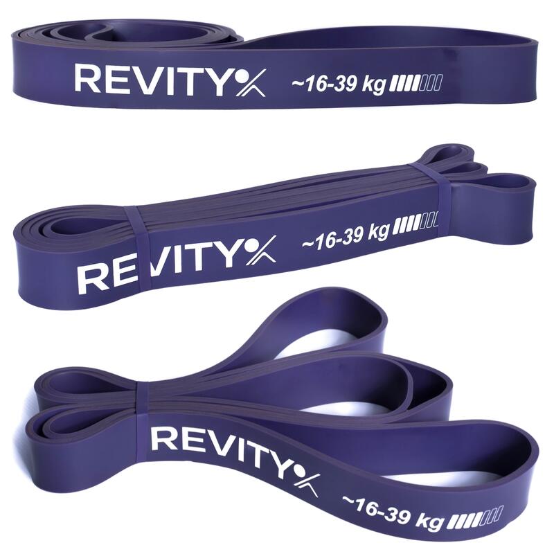 Guma taśma oporowa do ćwiczeń Power Bands Opór 16-39 kg