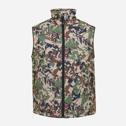 Gilet de chasse d'hiver rembourré pour homme pour les saisons froides ou chaudes