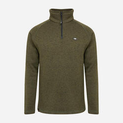 Pull polaire pour saisons froides 330 grs Kaki moucheté Silencieux