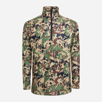 Maglione polare per le stagioni fredde 300 gr Aliaga Silent Camo