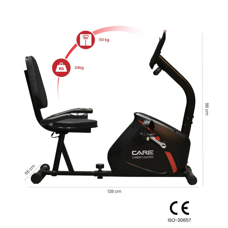 Vélo d'appartement - CARDIO MASTER connecté