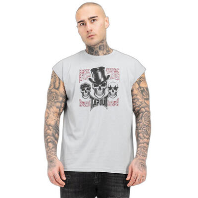 T-shirt regular fit tapout skull tank