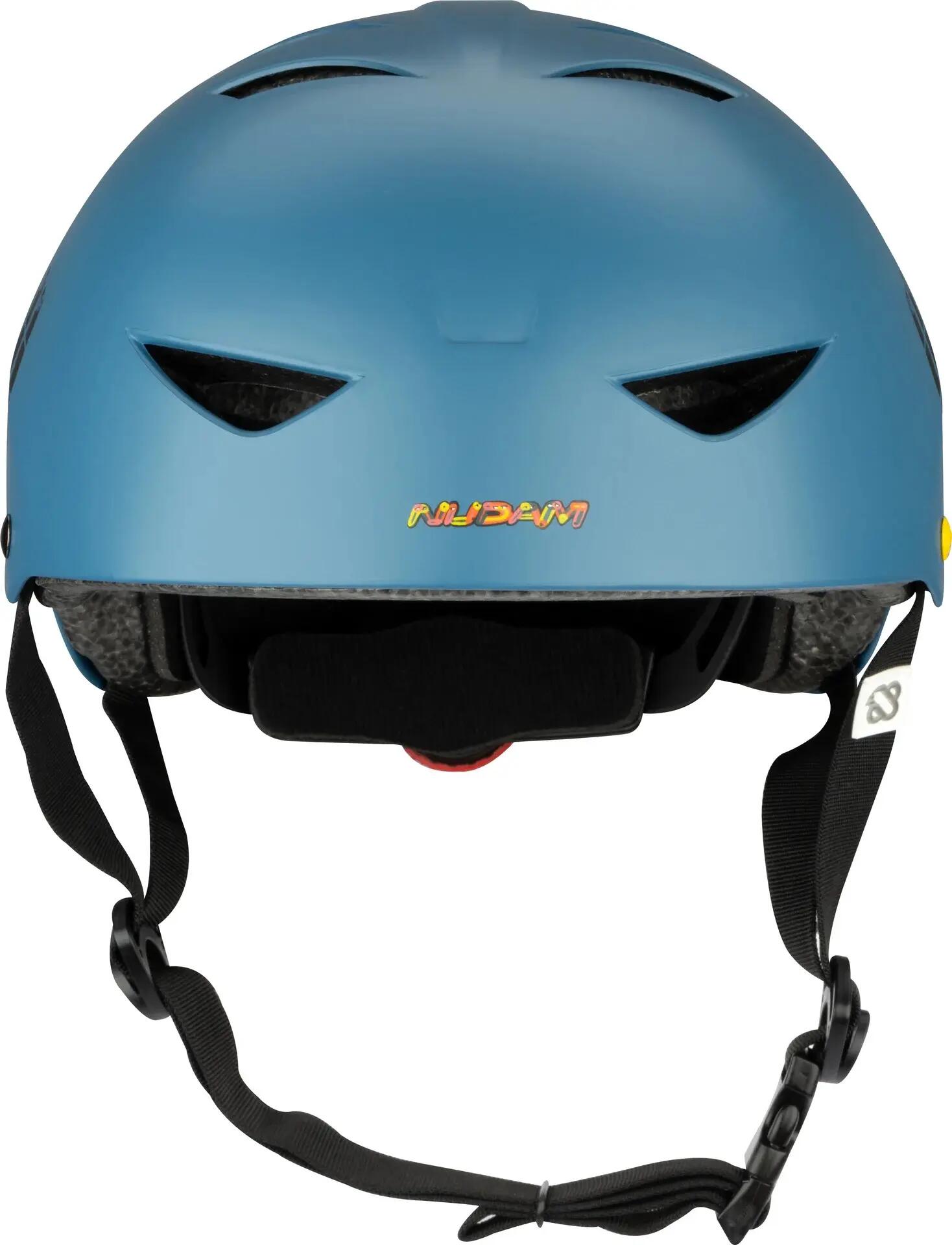 Casco de skate Nijdam Sidewalk Sentinel, azul/negro, L 3/6