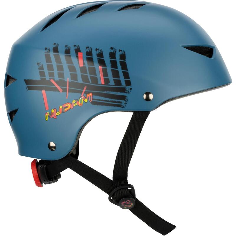 Casca skate Nijdam Sidewalk Sentinel, BLUE/NEGRU, M