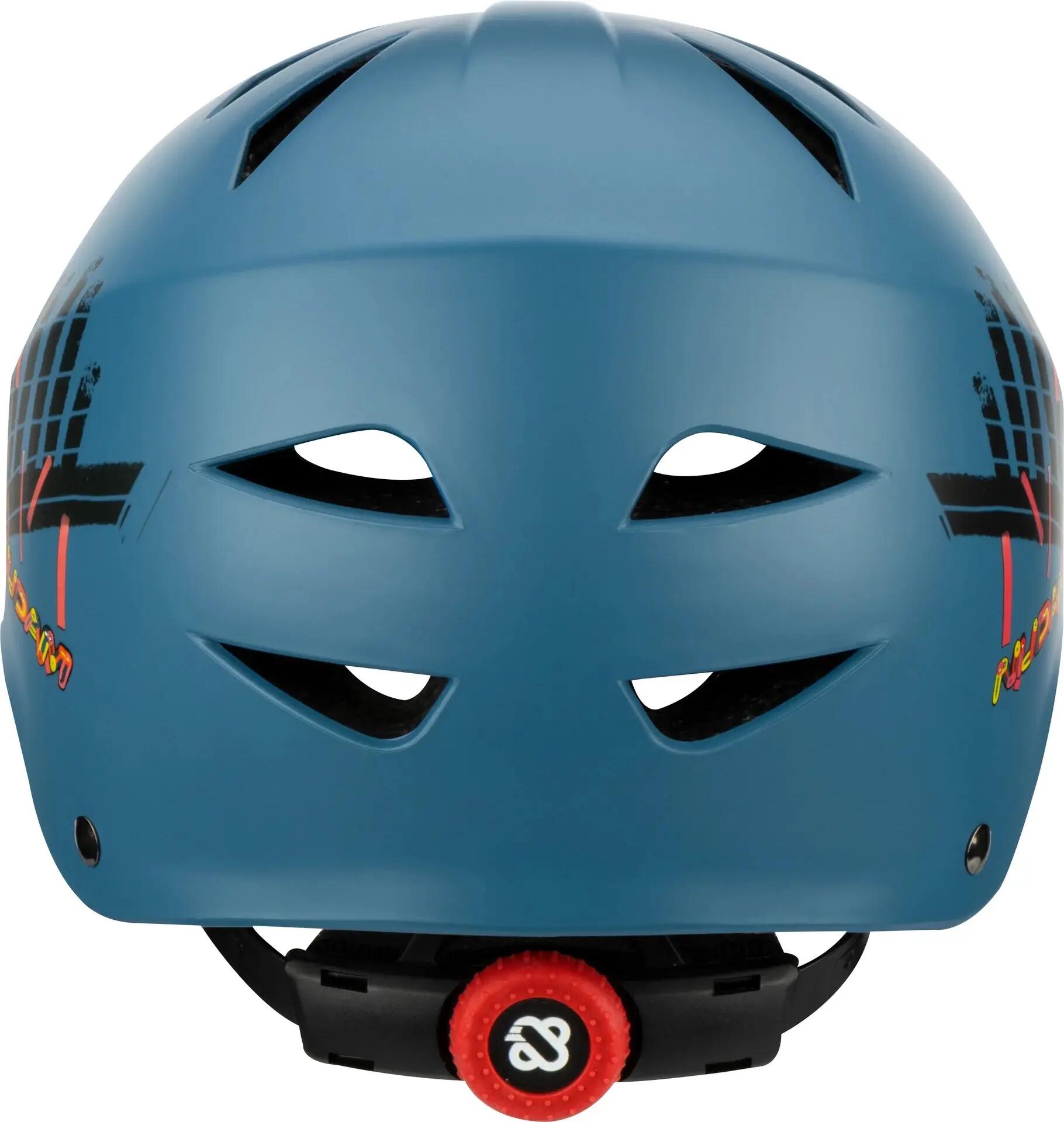 Casco de skate Nijdam Sidewalk Sentinel, azul/negro, L 4/6