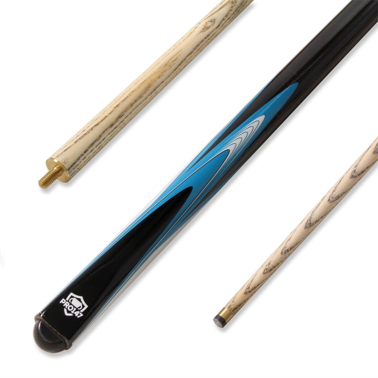 FUNKY CHALK PRO147 TSUNAMI 57 Inch 2 Piece Centre Joint Snooker Pool Cue 9.5mm Tip